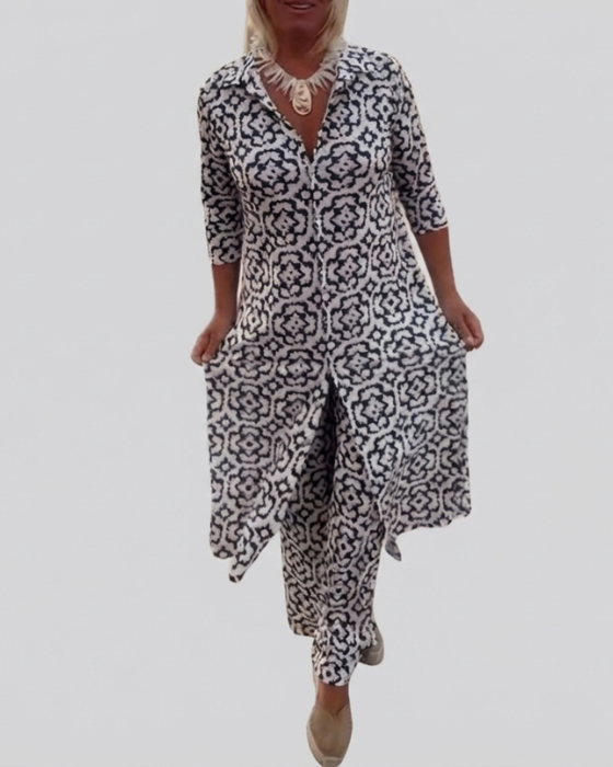Lou | Conjunto botonado