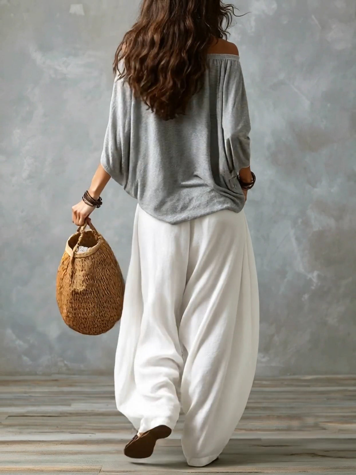 Maya | Conjunto fluido de hombros descubiertos