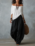 Aaliyah | Conjunto Fluido Hombros Descubiertos