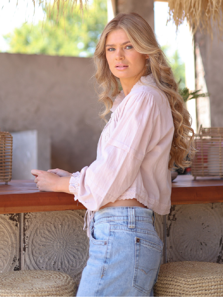 BLUSA MIKARA ROSA PALO