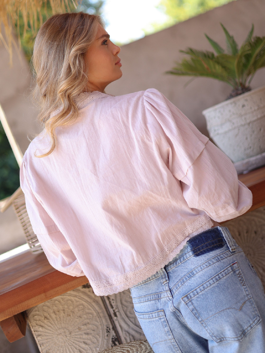 BLUSA MIKARA ROSA PALO
