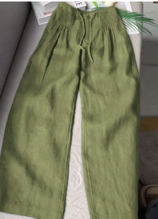 Isabelle | Pantalón fluido de pernera ancha