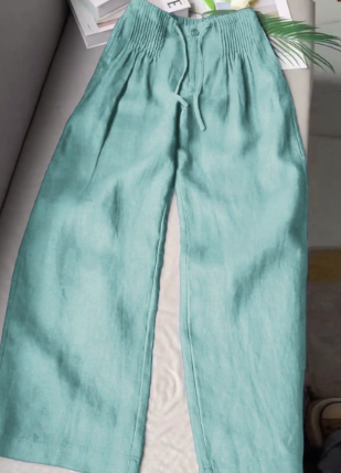 Isabelle | Pantalón fluido de pernera ancha